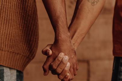people holding hands