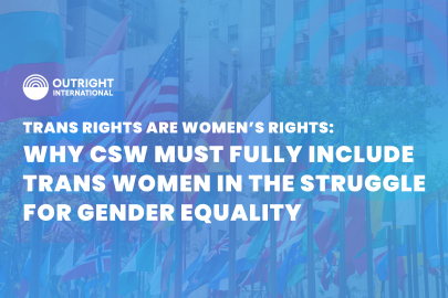 Trans Women at CSW