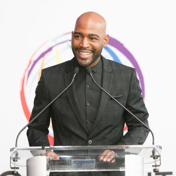Headshot of Karamo Brown